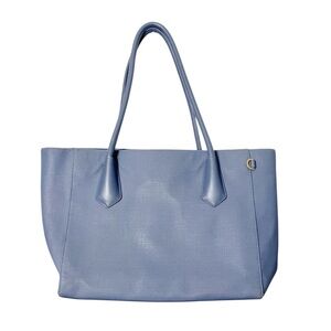 Dagne Dover Signature Legend Tote Ash Blue Women’s Work Travel Laptop Carryall
